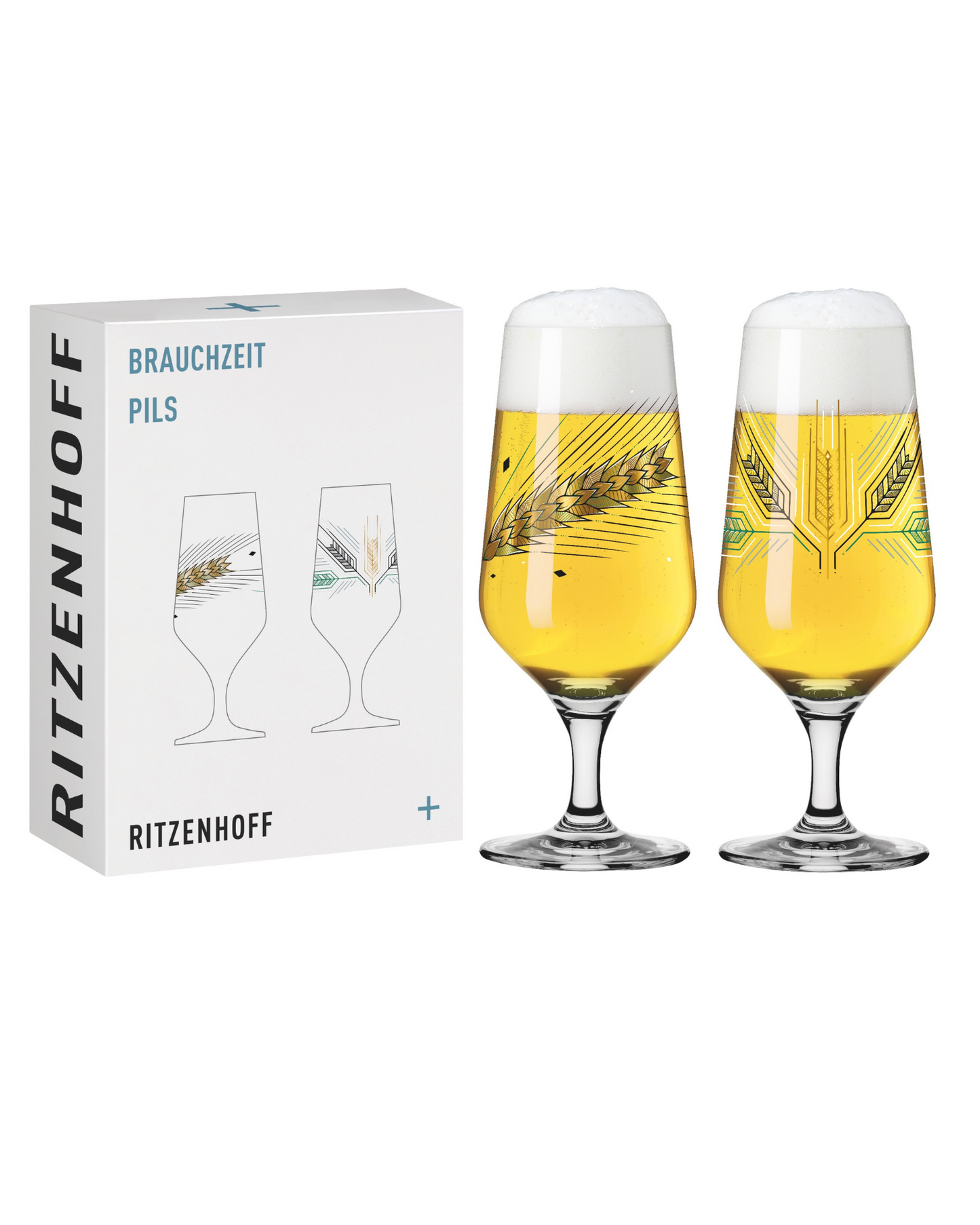 Brauchzeit Pilsner #3, Beer Glass