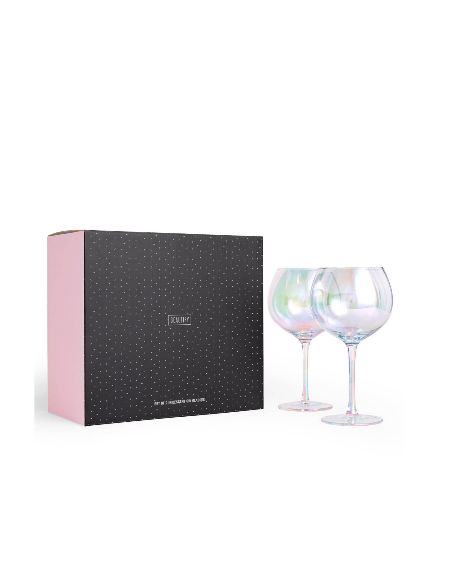 Iridescent Cocktail Gin Glass