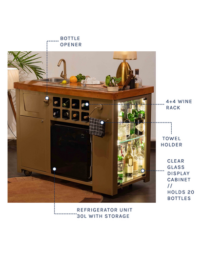 HAUS OF BARS Model Z Home Bar