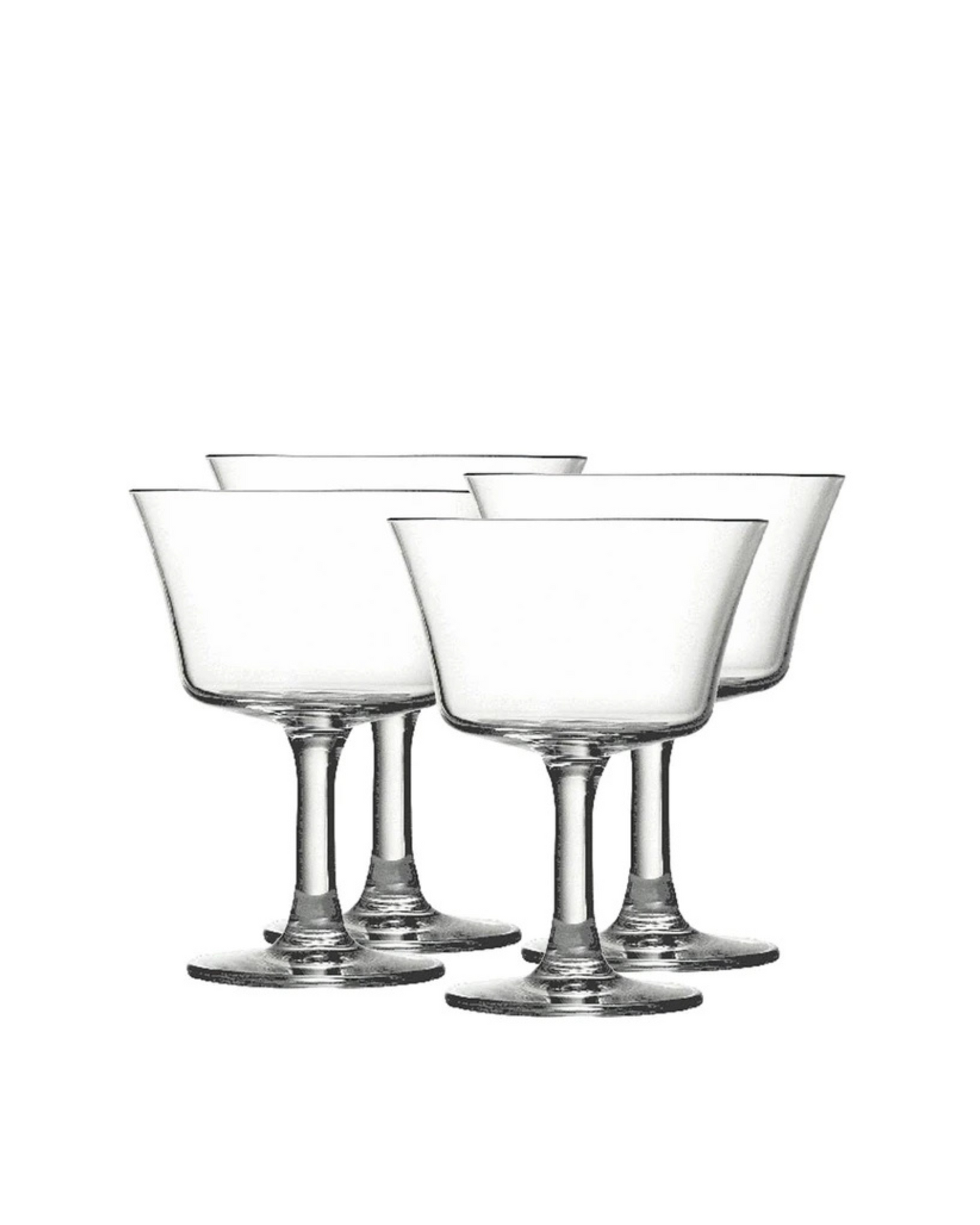 Retro Fizz Cocktail Coupe