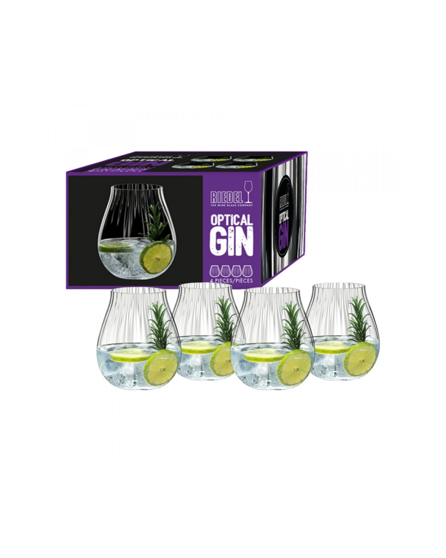 Riedel Gin Set Optical Glass (Set of 4) Online