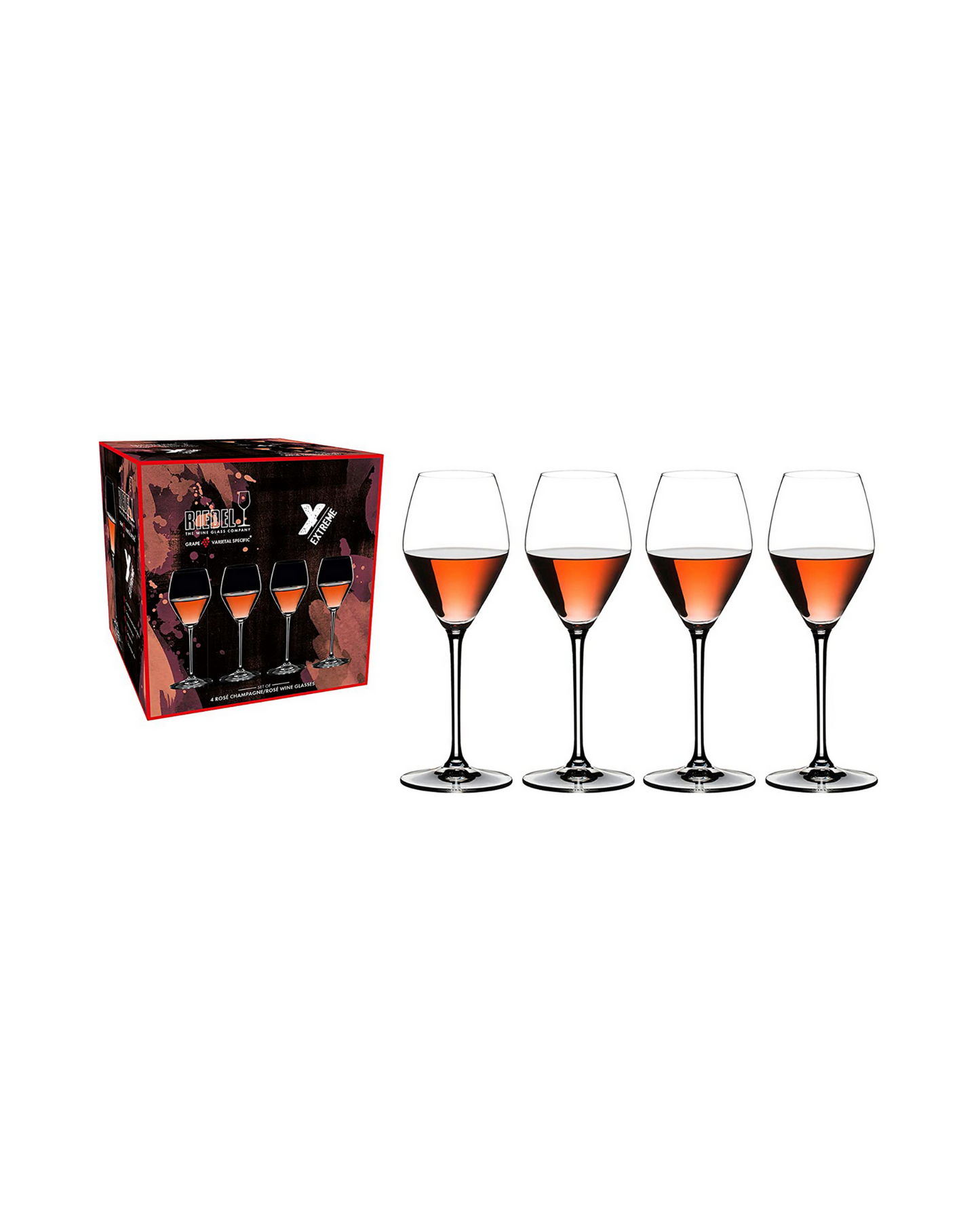 Buy Riedel's Extreme Rose Champagne Glass