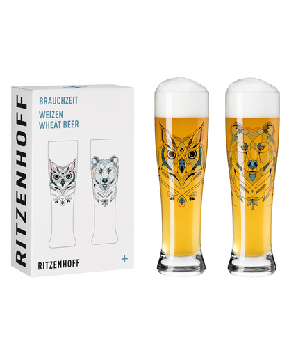 Brauchzeit Wheat Beer Glass #1