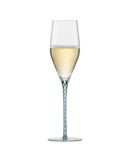 Spirit Champagne Glass, Green