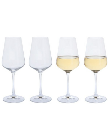 Cheers! White Wine Glass