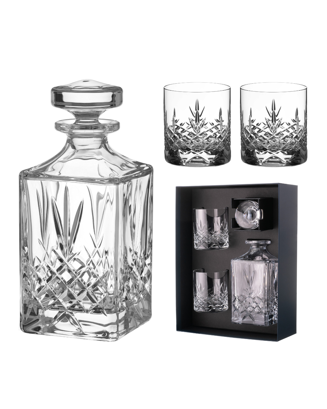 Buckingham Whisky Decanter Set