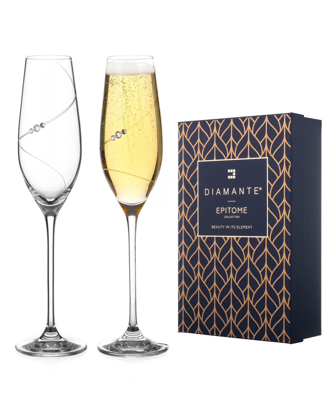 Silhouette Champagne Flute