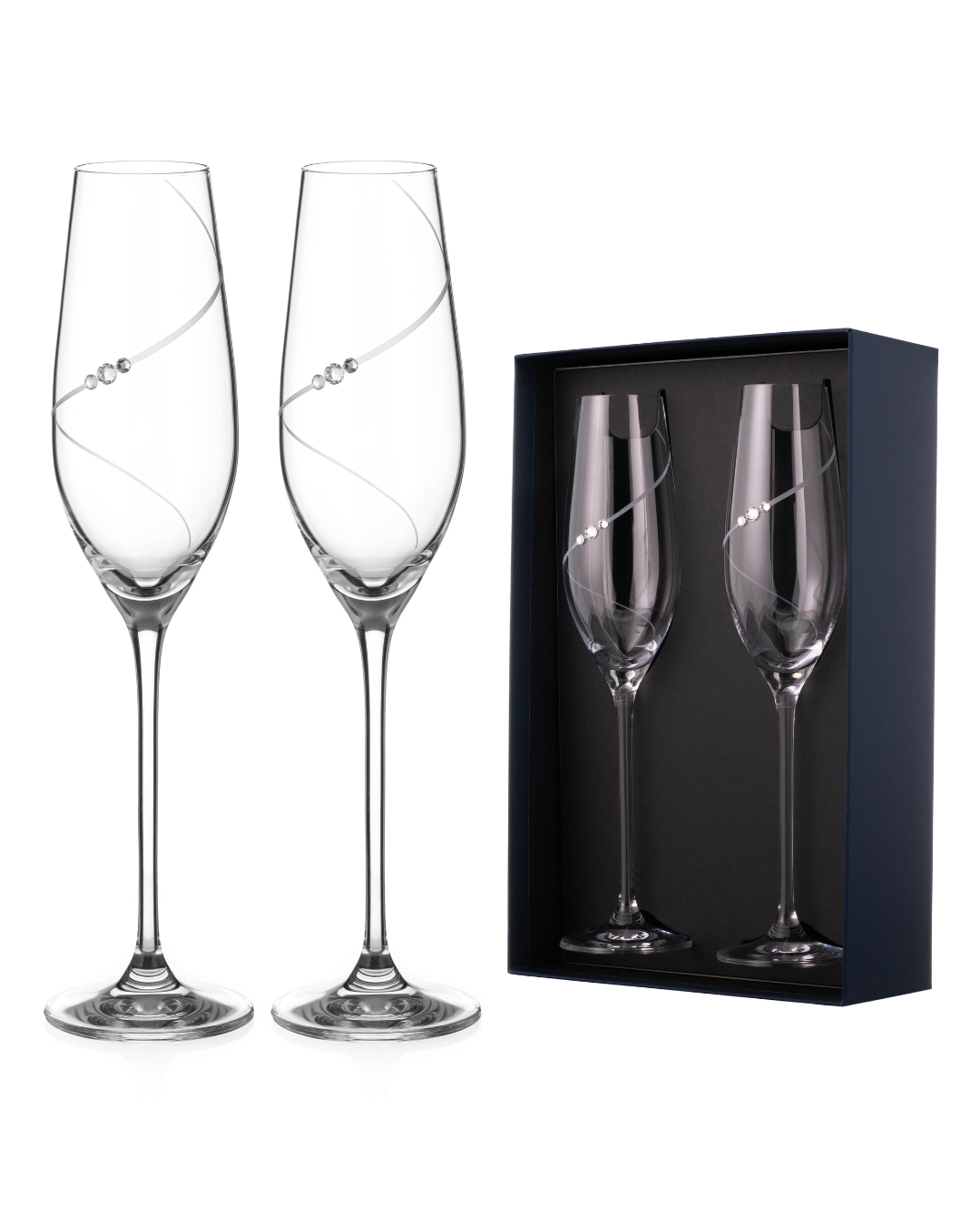 Silhouette Champagne Flute