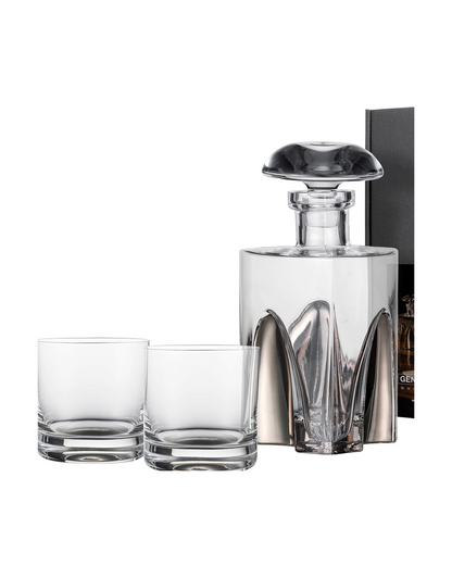 Gentleman Decanter Set (Platinum)