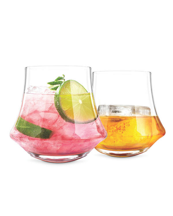 Final Touch Revolve Whisky Glasses (Set of 2) online