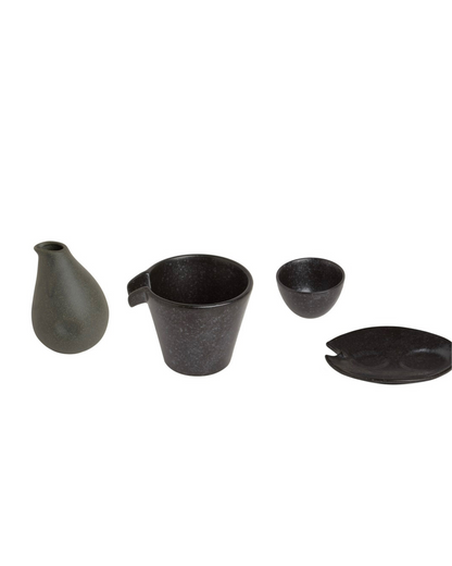 Sake Set, Black