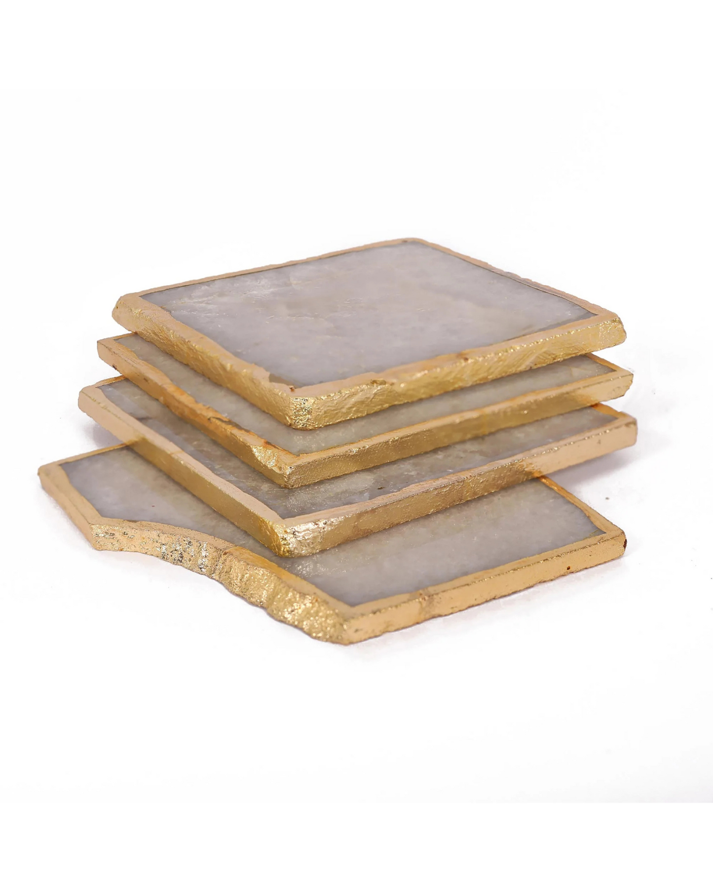 Quartz Coasters, Grey