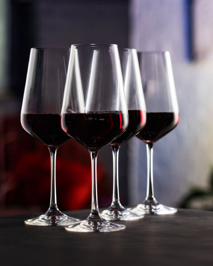 Cheers! Red Wine Glass