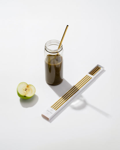 Porter Metal Straw, Gold