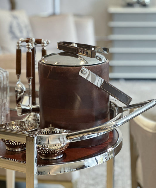 Walnut Ice Bucket