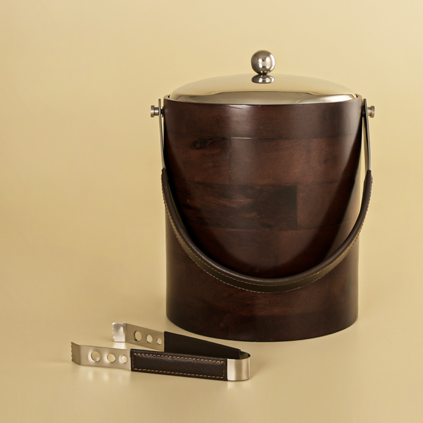 Buy Walnut Ice Bucket Online