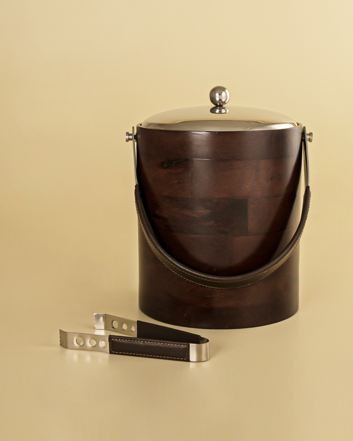 Buy Walnut Ice Bucket Online