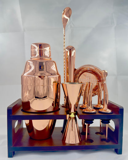 Essential Bar Tools Set, Rose Gold