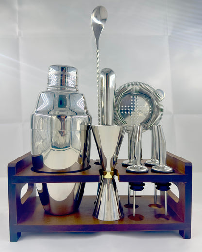 Essential Bar Tools Set, Silver