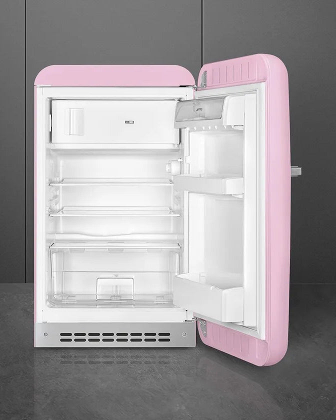 Minibar Refrigerator (Fab10R) – 50’s Style, Pink