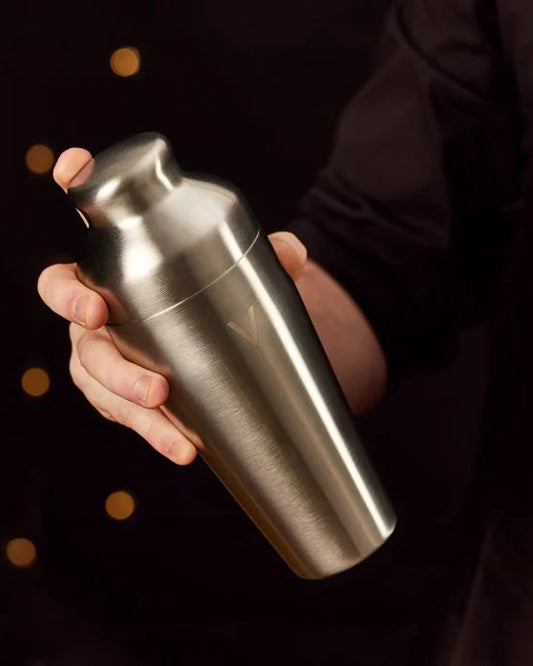 Parisian Cocktail Shaker Set, Silver