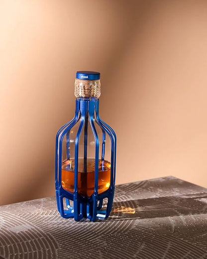 The Cage Decanter, Sapphire