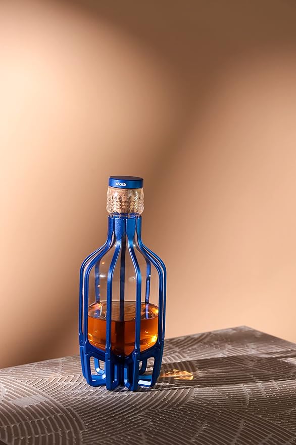 The Cage Decanter, Sapphire