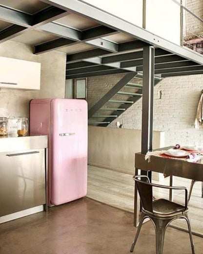 Minibar Refrigerator (Fab10R) – 50’s Style, Pink