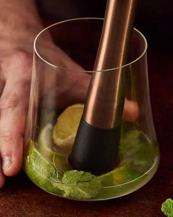 Parisian Cocktail Set, Brushed Copper