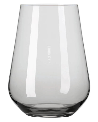 Fjord Light Water Glass, Grey