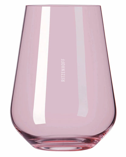 Fjord Light Water Glass, Peach