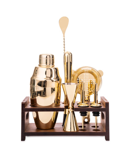 Essential Bar Tools Set, Gold
