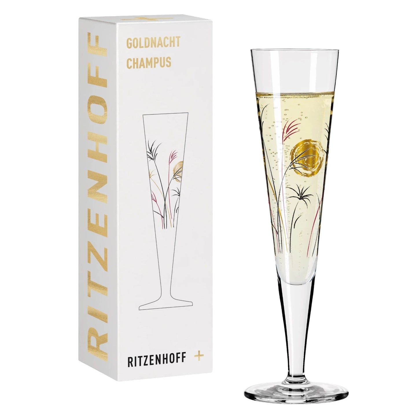 Goldnacht #13 Champagne Glass
