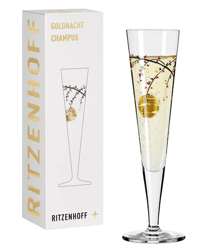 Goldnacht #14 Champagne Glass