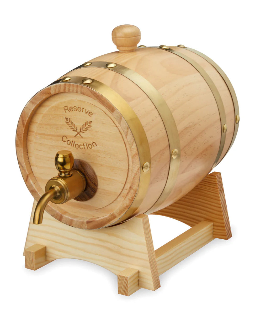 Whisky Barrel Drink Dispenser