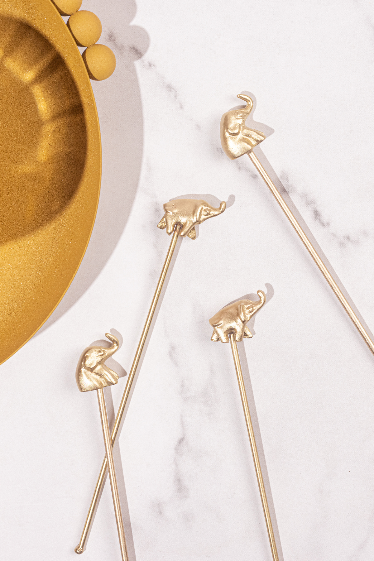 Hathi Brass Cocktail Stirrers