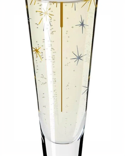Goldnacht #5 Champagne Glass