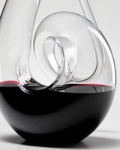 Curly Decanter, Clear