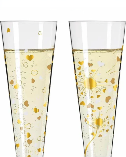 Goldnacht #24 Champagne Glass