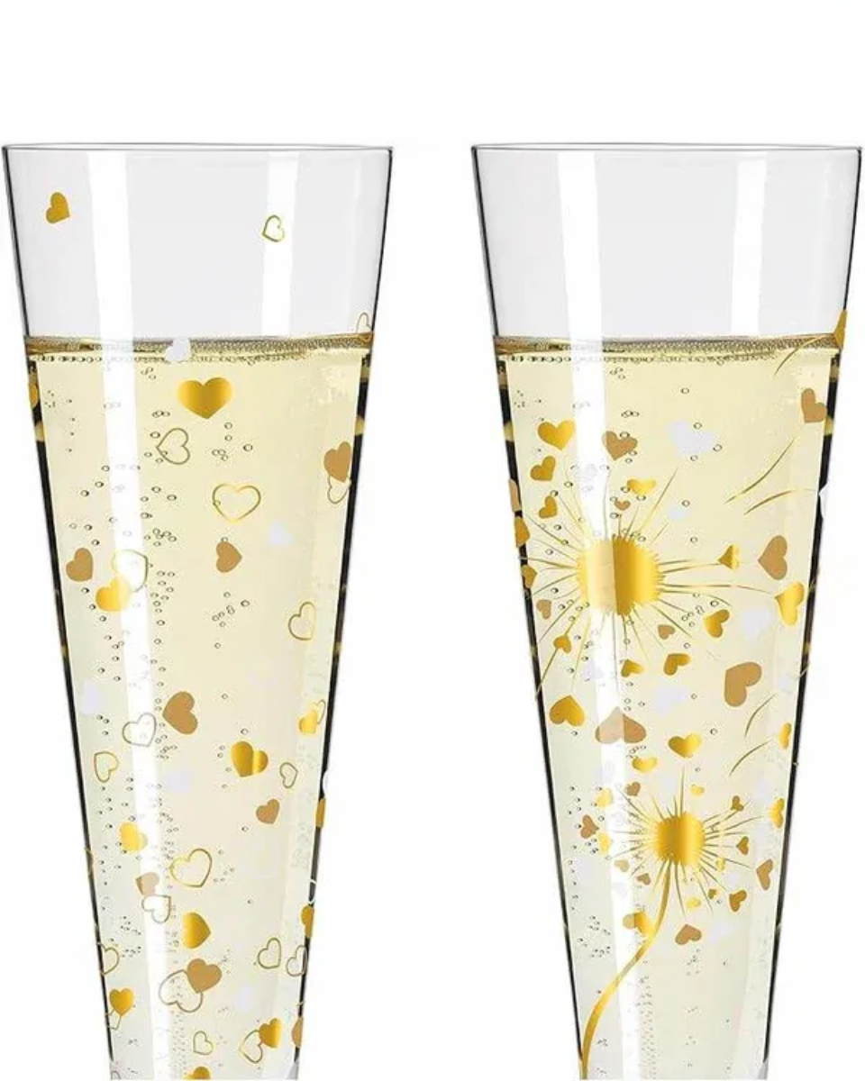 Goldnacht #24 Champagne Glass