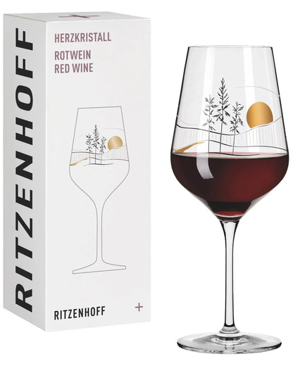 Herzkristall Red Wine Glass