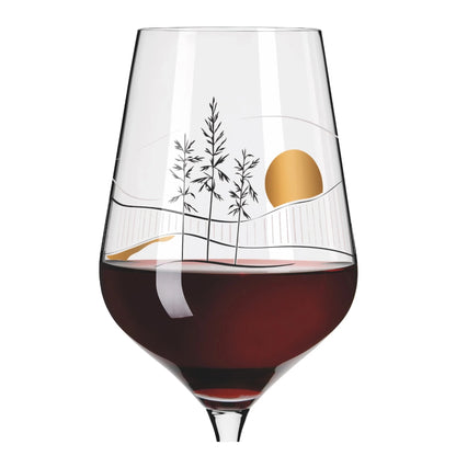Herzkristall Red Wine Glass
