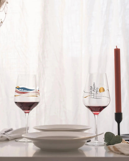 Herzkristall Red Wine Glass