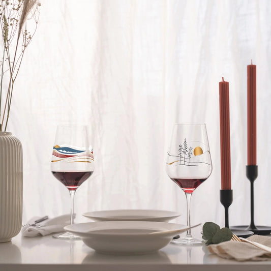 Herzkristall Red Wine Glass