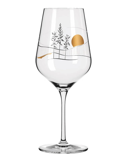 Herzkristall Red Wine Glass