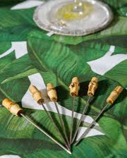 Natural Bamboo Cocktail Picks