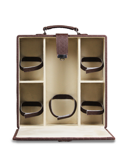 Briefcase Gift Set, Brown