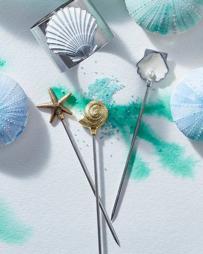 Shell Cocktail Picks