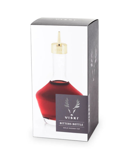 Bitter Bottle with Gold Dasher Top