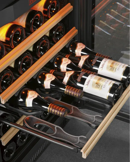 Compact Multi Temperature Wine Cabinet, Large